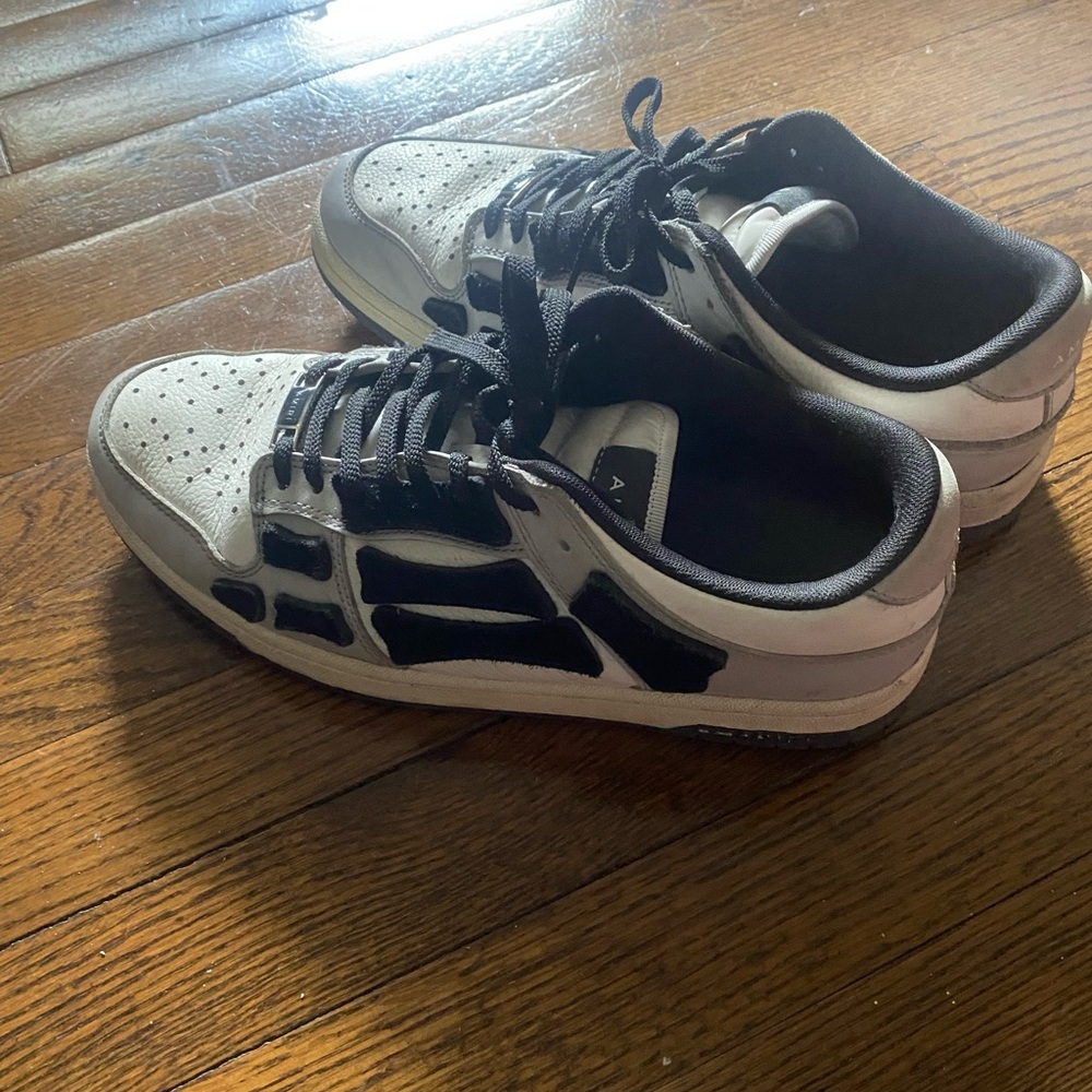 AMIRI Skel Low Black/White